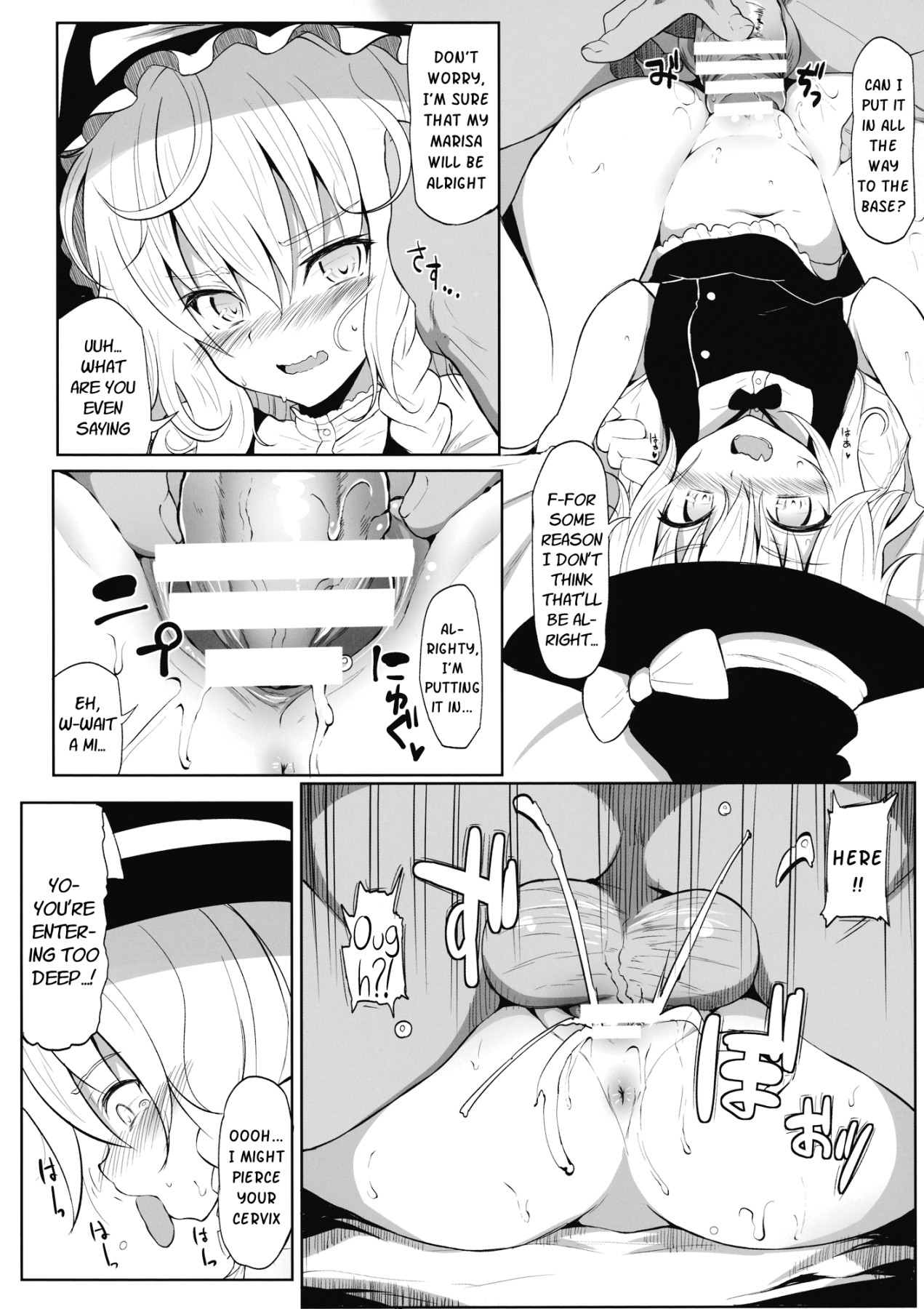 Hentai Manga Comic-Lewd Love With Marisa-Read-9